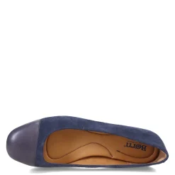 Born Flats|Women's , Batti Flat Navy/Navy Combo