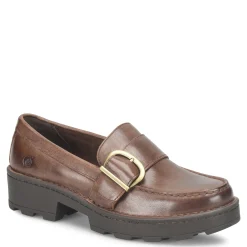 Born Loafers|Women's , Contessa Loafer Dark Brown