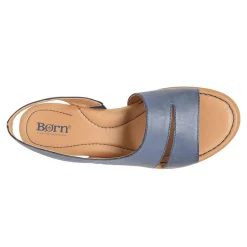 Born Sandals|Women's , Crista Sandal Navy