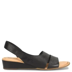 Born Wedges|Women's , Crista Sandal Black