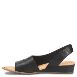 Born Wedges|Women's , Crista Sandal Black