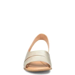 Born Wedges|Women's , Crista Sandal Light Gold