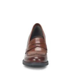 Born Pumps & Heels|Women's , Holliston Loafer Pump Brown