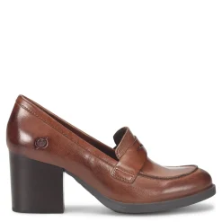 Born Loafers|Women's , Holliston Loafer Pump Brown