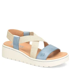 Born Sandals|Women's , Kasady Sandal Blue Beige