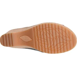 Born Wedges|Women's , Nora Sandal Black