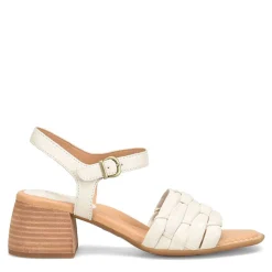 Born Pumps & Heels|Women's , Shonie Sandal White