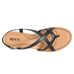 Born Sandals|Women's , Sibyl Sandal Black