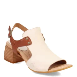Born Sandals|Women's , Sylvie Sandal White/Brown
