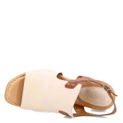 Born Sandals|Women's , Sylvie Sandal White/Brown