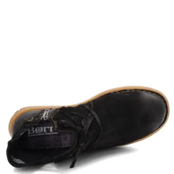 Born Boots|Women's , Tarkiln Ankle Boot Black Distressed