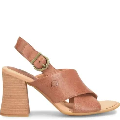 Born Pumps & Heels|Women's , Tessa Sandal Brown