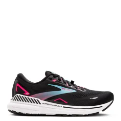 Brooks Sneakers & Athletic|Women's , Adrenaline GTS 23 GTX Running Shoe Black/Knockout Pink/Aqua
