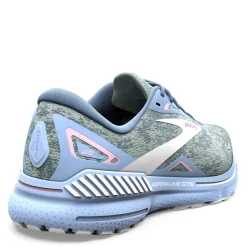 Brooks Sneakers & Athletic|Women's , Adrenaline GTS 23 Running Shoe Blue/Open Air/Pink