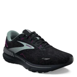 Brooks Sneakers & Athletic|Women's , Adrenaline GTS 23 Running Shoe Black/Light Blue/Purple