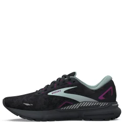 Brooks Sneakers & Athletic|Women's , Adrenaline GTS 23 Running Shoe Black/Light Blue/Purple
