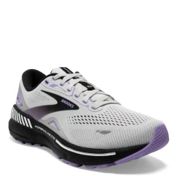 Brooks Sneakers & Athletic|Women's , Adrenaline GTS 23 Running Shoe Grey/Black/Purple