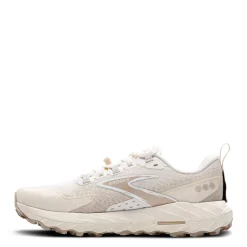 Brooks Sneakers & Athletic|Women's , Cascadia 18 Trail Running Shoe Coconut/Chateau/White