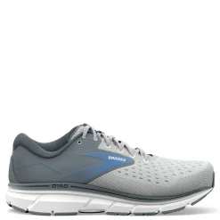 Brooks Sneakers & Athletic|Women's , Dyad 11 Running Shoe Grey/White/Blue