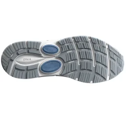 Brooks Sneakers & Athletic|Women's , Dyad 11 Running Shoe Grey/White/Blue
