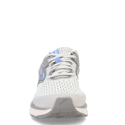 Brooks Sneakers & Athletic|Women's , Dyad 11 Running Shoe - Wide Width Grey/White/Blue
