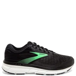 Brooks Sneakers & Athletic|Women's , Dyad 11 Running Shoe - Wide Width Black/Ebony/Green