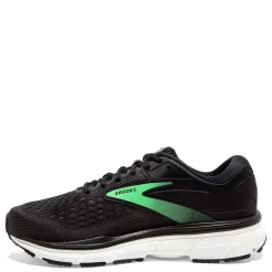 Brooks Sneakers & Athletic|Women's , Dyad 11 Running Shoe - Wide Width Black/Ebony/Green