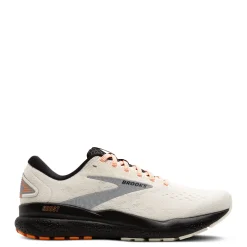 Brooks Sneakers & Athletic|Women's , Ghost 16 Running Shoe Ecru/Orange/Black