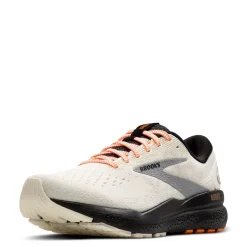 Brooks Sneakers & Athletic|Women's , Ghost 16 Running Shoe Ecru/Orange/Black