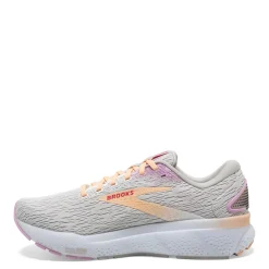 Brooks Sneakers & Athletic|Women's , Ghost 16 Running Shoe Grey/Orchid/Peach