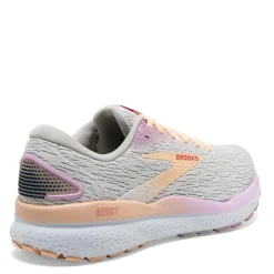 Brooks Sneakers & Athletic|Women's , Ghost 16 Running Shoe Grey/Orchid/Peach