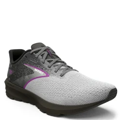 Brooks Sneakers & Athletic|Women's , Launch 10 Running Shoe - Wide Width Black/White/Violet