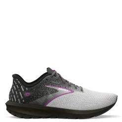 Brooks Sneakers & Athletic|Women's , Launch 10 Running Shoe - Wide Width Black/White/Violet