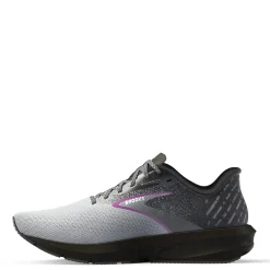 Brooks Sneakers & Athletic|Women's , Launch 10 Running Shoe - Wide Width Black/White/Violet