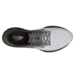 Brooks Sneakers & Athletic|Women's , Launch 10 Running Shoe - Wide Width Black/White/Violet