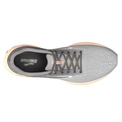 Brooks Sneakers & Athletic|Women's , Launch 10 Running Shoe Grey/Peach