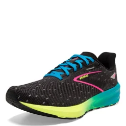 Brooks Sneakers & Athletic|Women's , Launch 10 Running Shoe Black/Nightlife/Blue
