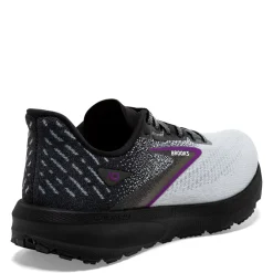 Brooks Sneakers & Athletic|Women's , Launch 10 Running Shoe Black/White/Violet