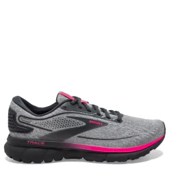 Brooks Sneakers & Athletic|Women's , Trace 2 Running Shoe Oyster/Ebony/Pink