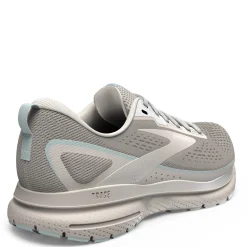 Brooks Sneakers & Athletic|Women's , Trace 3 Running Shoe Crystal Grey/Blue Glass/White
