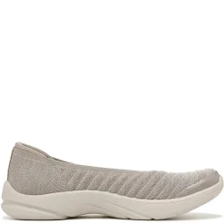 Bzees Flats|Women's , Legato Slip-On Taupe
