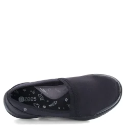 Bzees Slip-On Shoes|Women's , Lollipop Slip-On Black