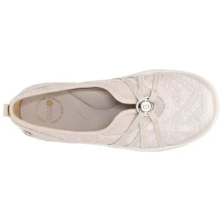 Bzees Sneakers & Athletic|Women's , Niche Slip-On Beige Multi