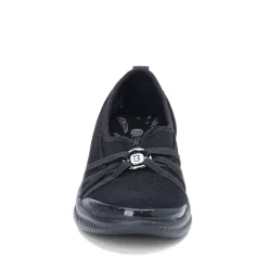 Bzees Flats|Women's , Niche Slip-On Black