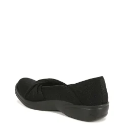 Bzees Flats|Women's , Paris Slip-On Black