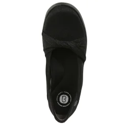 Bzees Sneakers & Athletic|Women's , Paris Slip-On Black