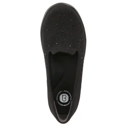 Bzees Slip-On Shoes|Women's , Poppyseed 3 Slip-On Black