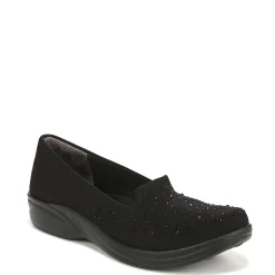 Bzees Loafers|Women's , Poppyseed 3 Slip-On Black