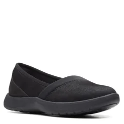Clarks Sneakers & Athletic|Women's , Adella Pace Slip-On Black