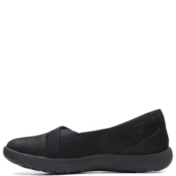 Clarks Sneakers & Athletic|Women's , Adella Pace Slip-On Black